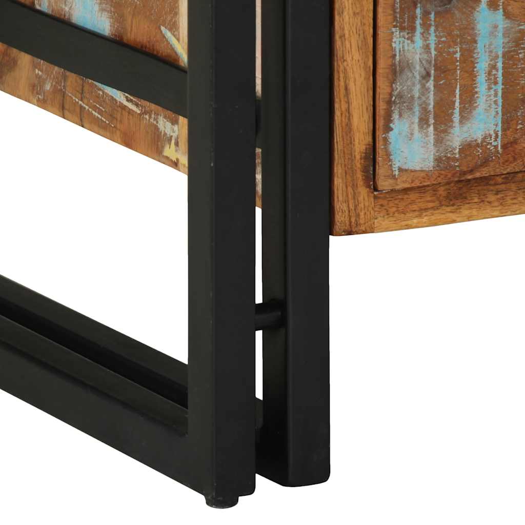 vidaXL Bedside Cabinet 40x40x59 cm Solid Wood Reclaimed