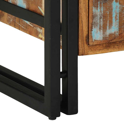 vidaXL Bedside Cabinet 40x40x59 cm Solid Wood Reclaimed