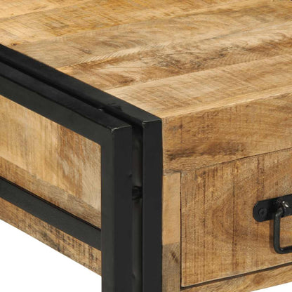 vidaXL Bedside Cabinets 2 pcs 40x40x50 cm Solid Rough Wood Mango
