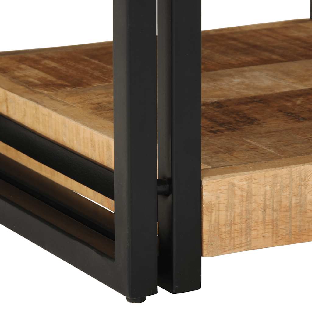 vidaXL Bedside Cabinets 2 pcs 40x40x50 cm Solid Rough Wood Mango