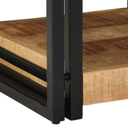vidaXL Bedside Cabinets 2 pcs 40x40x50 cm Solid Rough Wood Mango