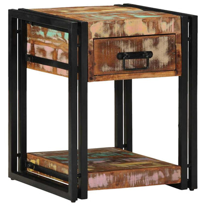 vidaXL Bedside Cabinet 2 pcs 40 x 40 x 50 cm Solid Reclaim Wood