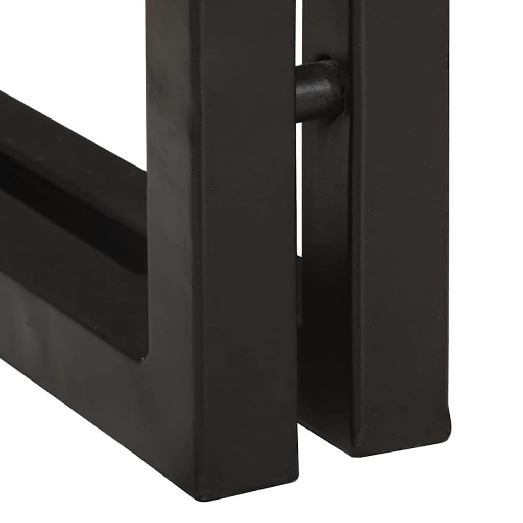 vidaXL End Table with Drawer 30 x 30 x 40 cm Solid Reclaim Wood