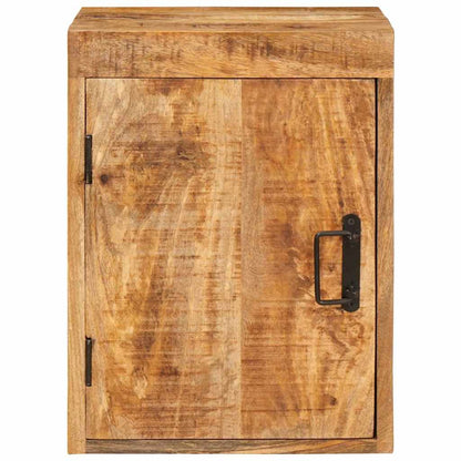 vidaXL Bedside Table Brown 35 x 33 x 48 cm Solid Mango Wood