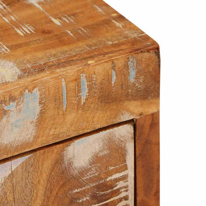 vidaXL Bedside Table Brown 35 x 33 x 48 cm Solid Reclaim wood