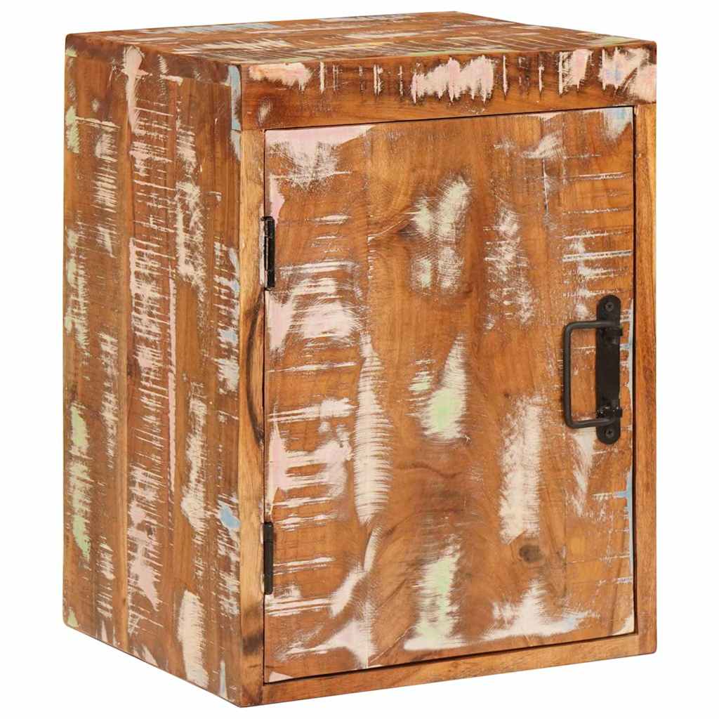 vidaXL Bedside Table Brown 35 x 33 x 48 cm Solid Reclaim wood