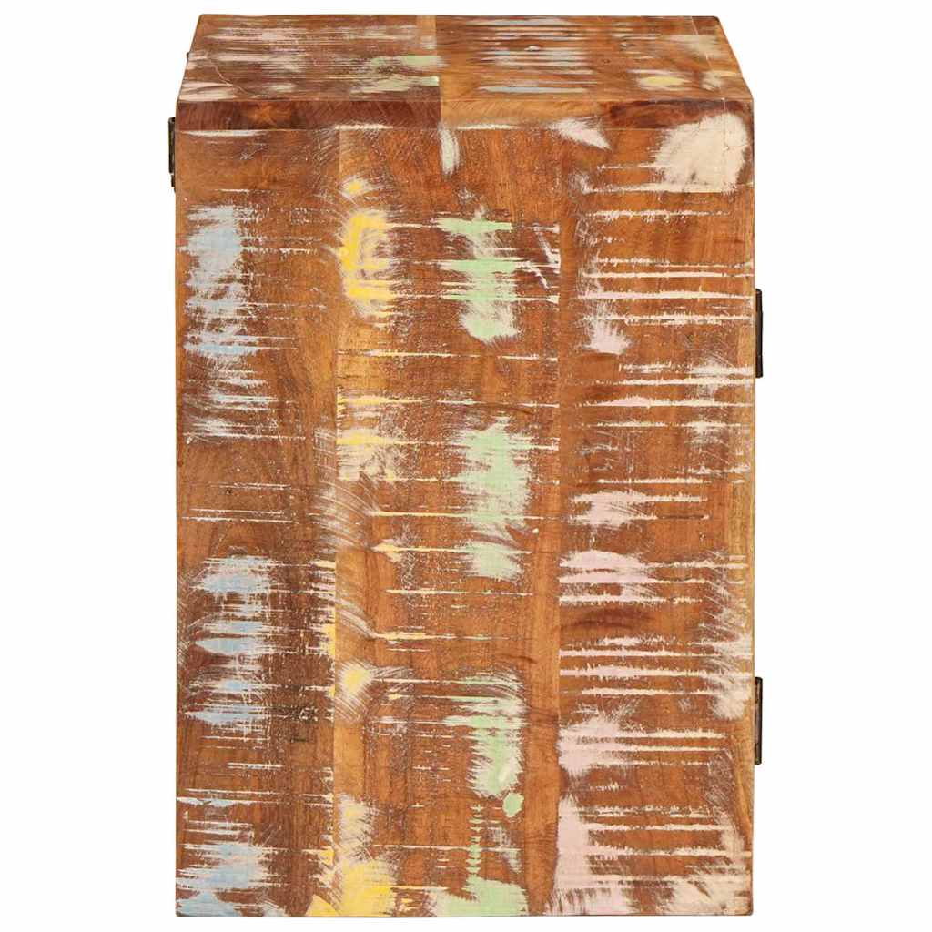 vidaXL Bedside Table Brown 35 x 33 x 48 cm Solid Reclaim wood