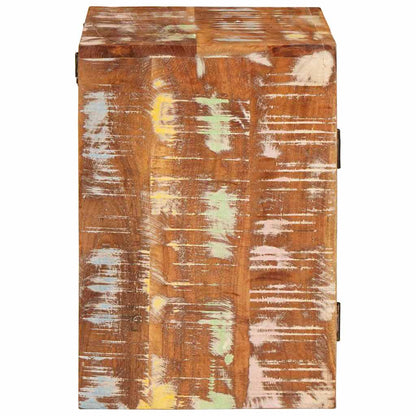 vidaXL Bedside Table Brown 35 x 33 x 48 cm Solid Reclaim wood