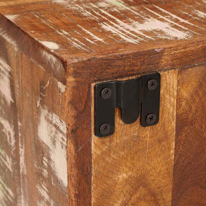 vidaXL Bedside Table 2 pcs Brown 35 x 33 x 48 cm Solid Reclaim wood