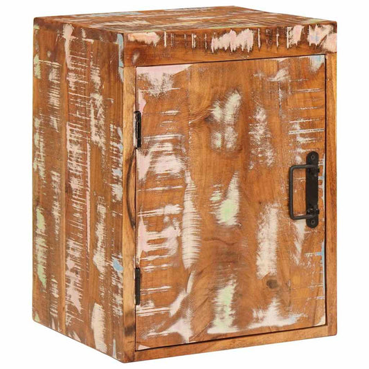 vidaXL Bedside Table 2 pcs Brown 35 x 33 x 48 cm Solid Reclaim wood
