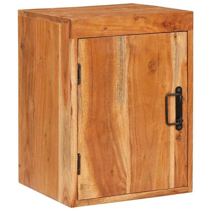 vidaXL Bedside Table 2 pcs Brown 35 x 33 x 48 cm Solid Wood Acacia