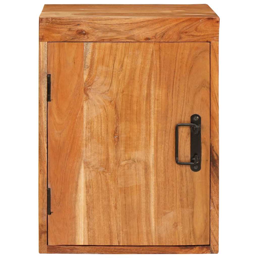 vidaXL Bedside Table 2 pcs Brown 35 x 33 x 48 cm Solid Wood Acacia