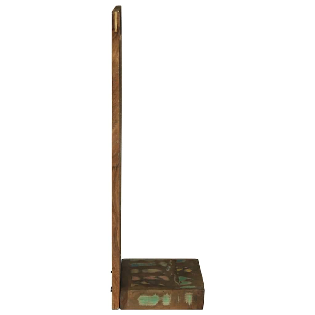 vidaXL Bathroom Mirror Brown 50 x 22 x 70 cm Solid Reclaim Wood