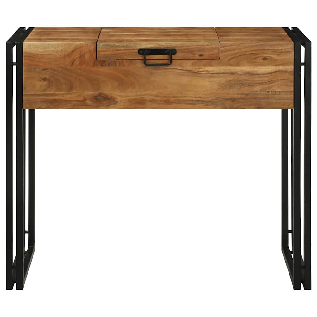 vidaXL Bedroom Dressing Tables Brown 90 x 50 x 75 cm Solid Acacia wood