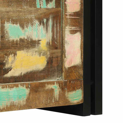 vidaXL Storage Box Brown and Black 60 x 40 x 41 cm Reclaimed Wood