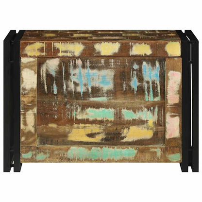 vidaXL Storage Box Brown and Black 60 x 40 x 41 cm Reclaimed Wood