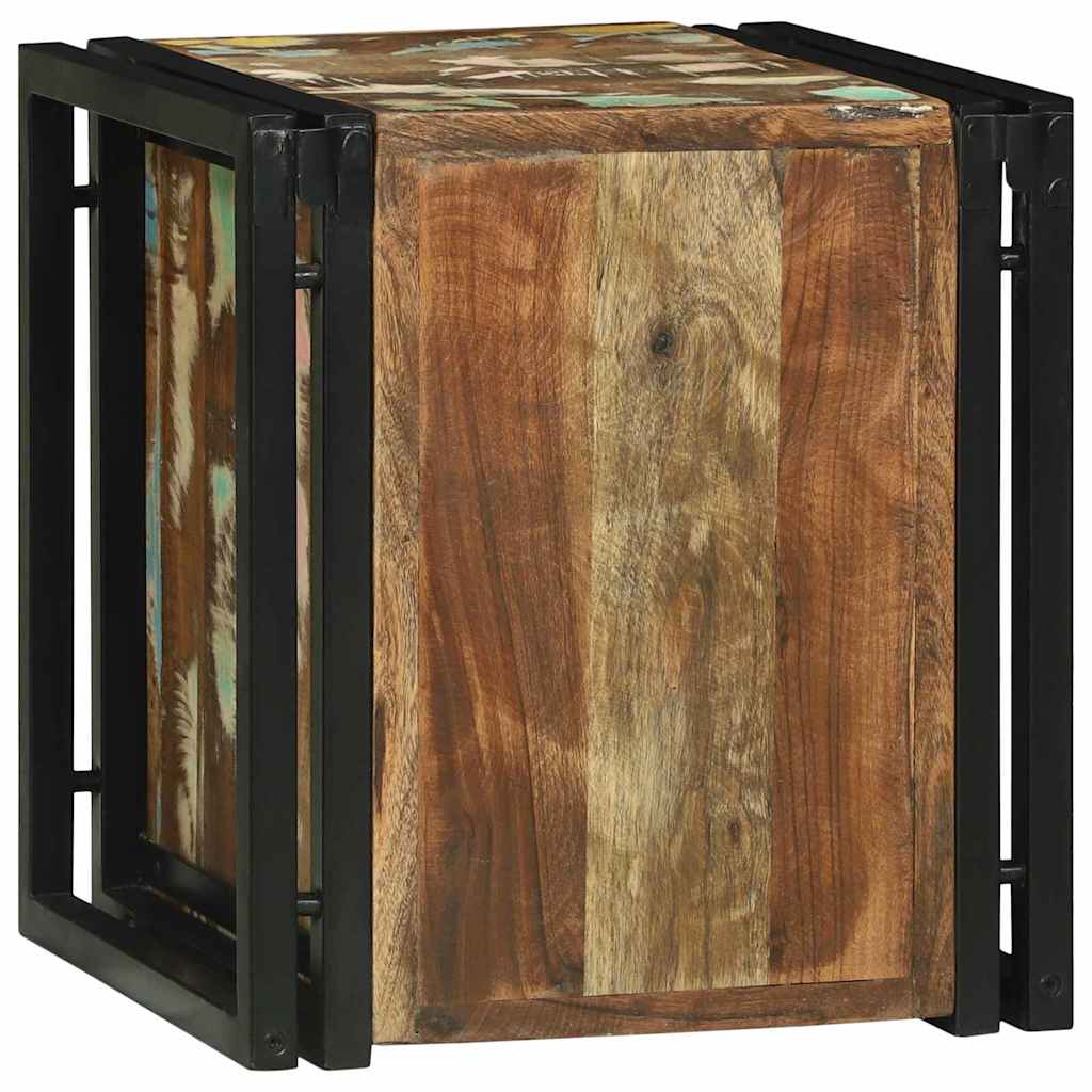 vidaXL Wine Rack 35 x 35 x 39 cm Solid Reclaim Wood