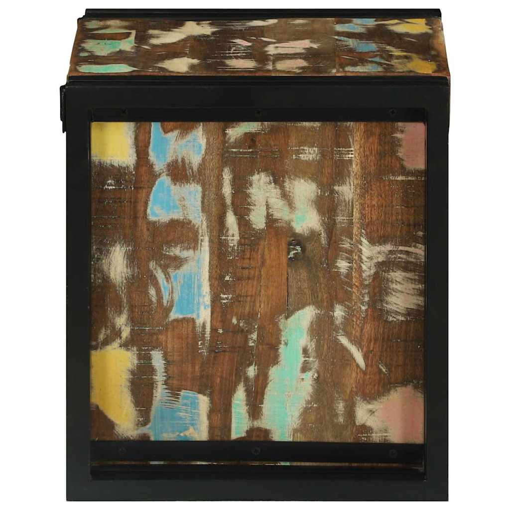 vidaXL Wine Rack 35 x 35 x 39 cm Solid Reclaim Wood