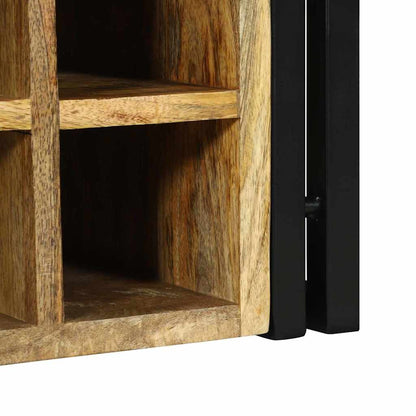 vidaXL Wine Rack 2 pcs 46 x 35 x 27.5 cm Solid Mango Wood