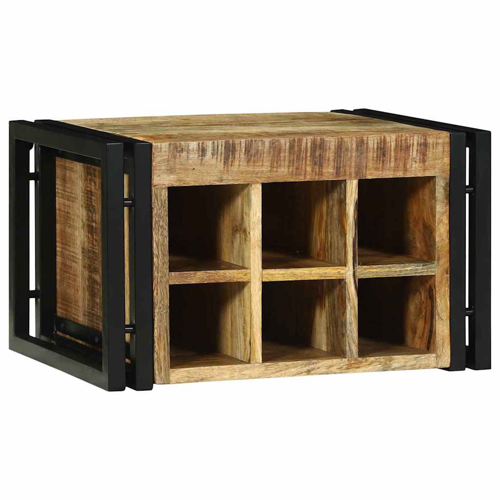 vidaXL Wine Rack 2 pcs 46 x 35 x 27.5 cm Solid Mango Wood