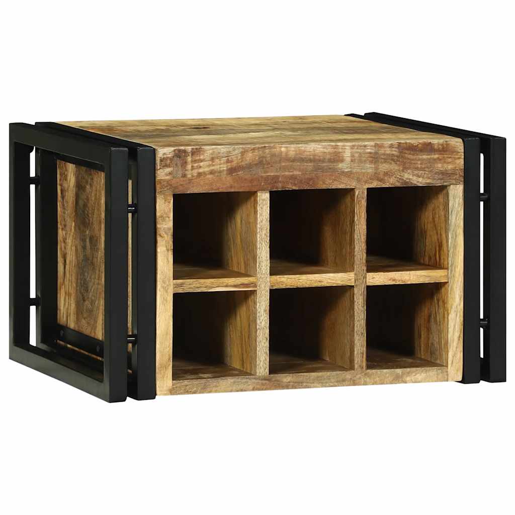vidaXL Wine Rack 2 pcs 46 x 35 x 27.5 cm Solid Mango Wood