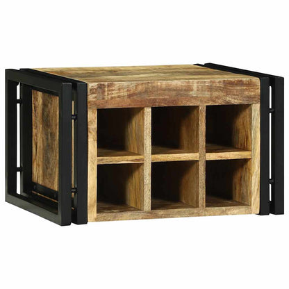 vidaXL Wine Rack 2 pcs 46 x 35 x 27.5 cm Solid Mango Wood