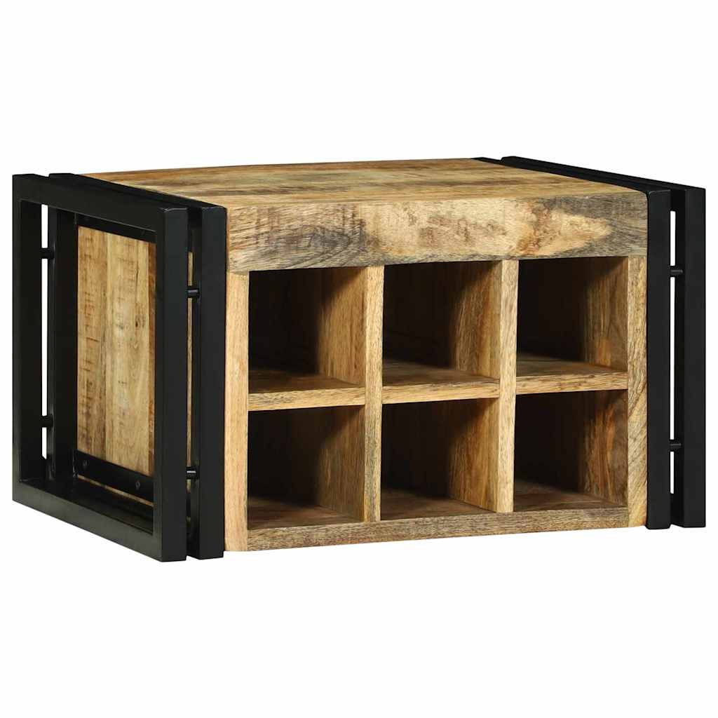 vidaXL Wine Rack 2 pcs 46 x 35 x 27.5 cm Solid Mango Wood