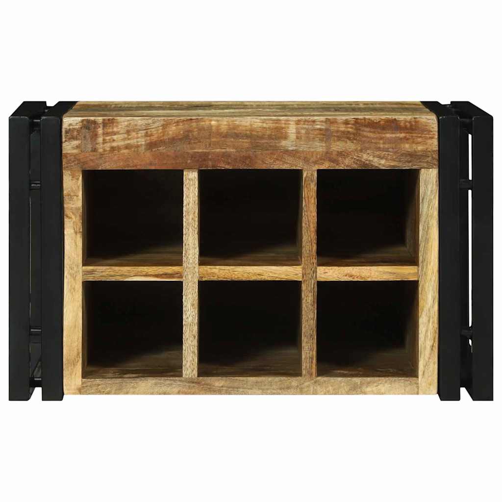 vidaXL Wine Rack 2 pcs 46 x 35 x 27.5 cm Solid Mango Wood