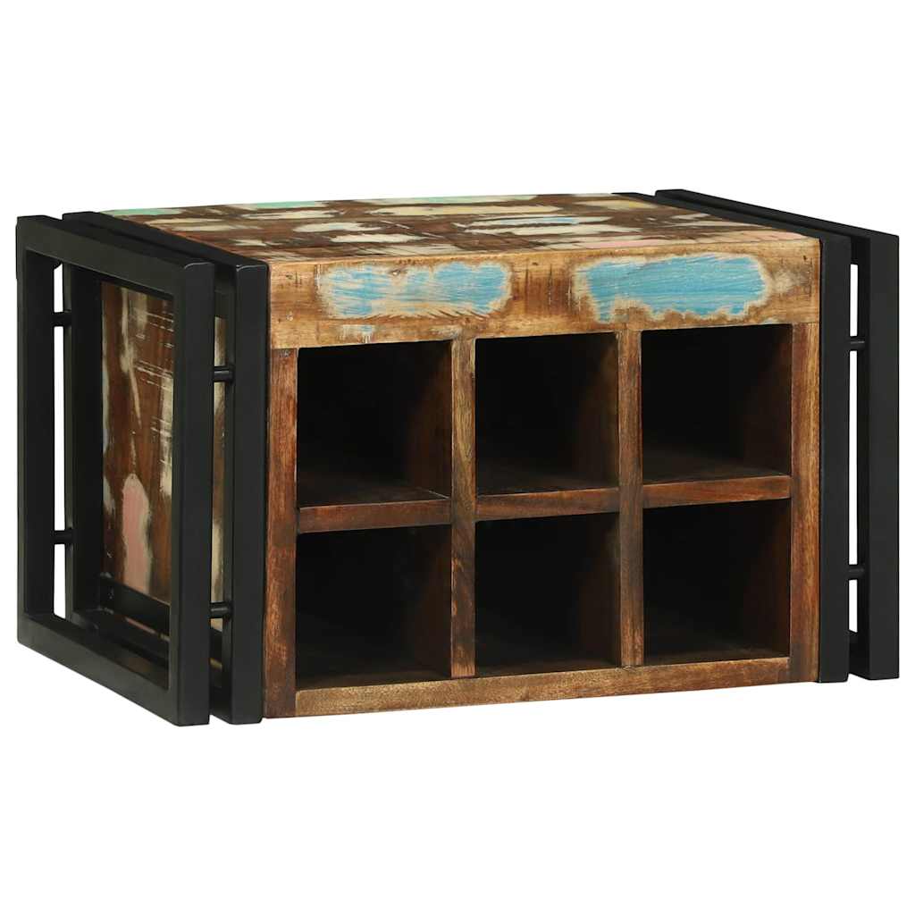 vidaXL Wine Rack 2 pcs 46 x 35 x 27.5 cm Solid Reclaim Wood