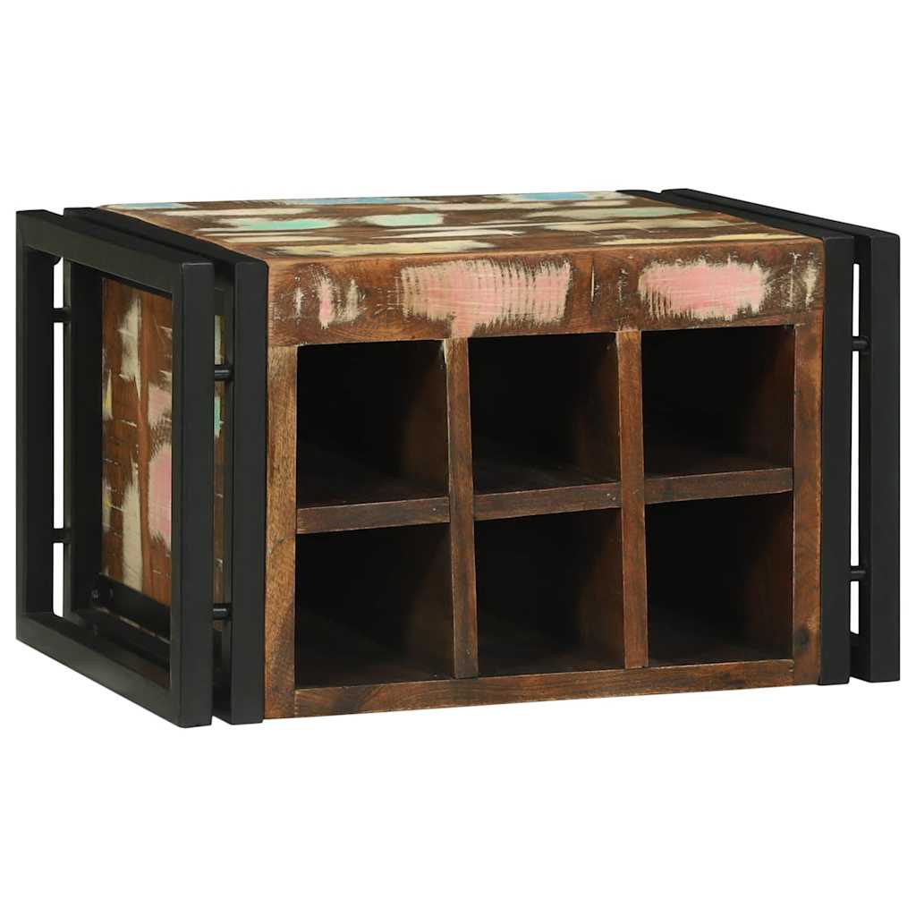 vidaXL Wine Rack 2 pcs 46 x 35 x 27.5 cm Solid Reclaim Wood