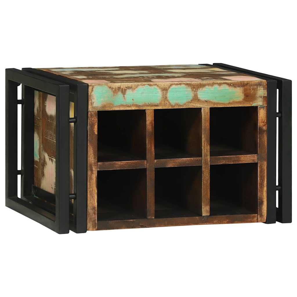 vidaXL Wine Rack 2 pcs 46 x 35 x 27.5 cm Solid Reclaim Wood