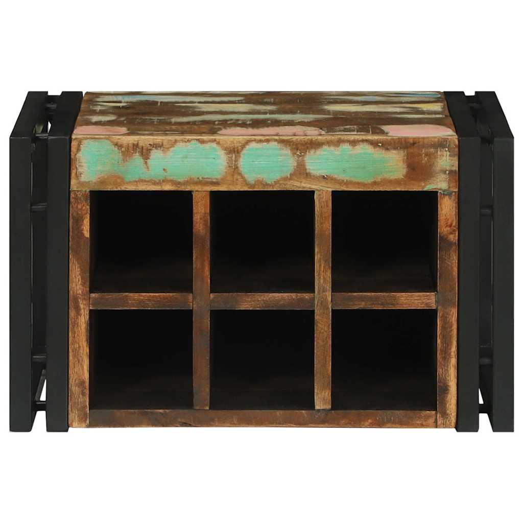 vidaXL Wine Rack 2 pcs 46 x 35 x 27.5 cm Solid Reclaim Wood
