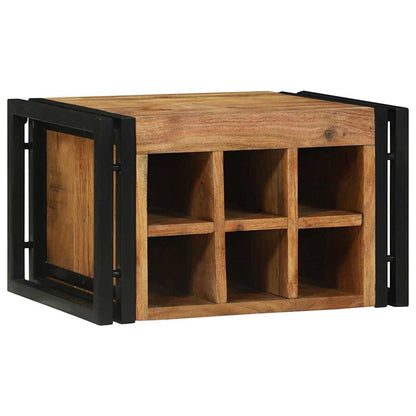 vidaXL Wine Rack 2 pcs 46 x 35 x 27.5 cm Solid Acacia Wood