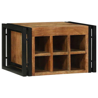 vidaXL Wine Rack 2 pcs 46 x 35 x 27.5 cm Solid Acacia Wood