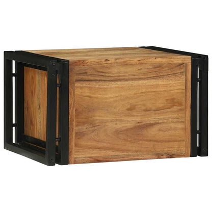 vidaXL Wine Rack 2 pcs 46 x 35 x 27.5 cm Solid Acacia Wood