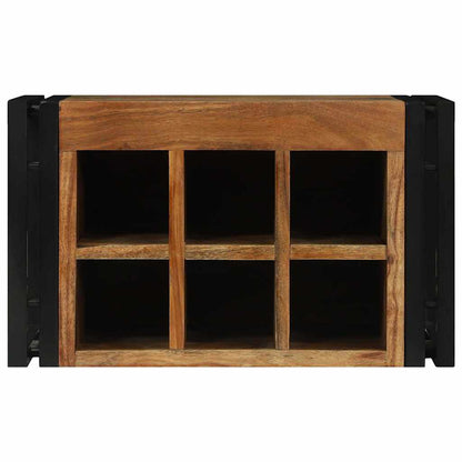 vidaXL Wine Rack 2 pcs 46 x 35 x 27.5 cm Solid Acacia Wood
