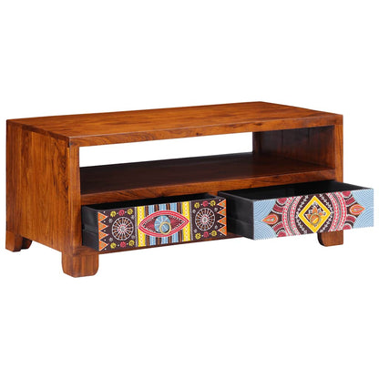 vidaXL Coffee Table 90x50x40 cm Solid Wood Acacia