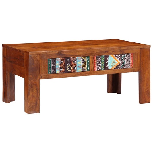 vidaXL Coffee Table 90x50x40 cm Solid Wood Acacia
