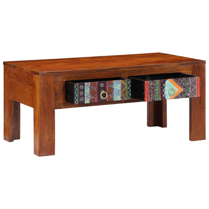 vidaXL Coffee Table 90x50x40 cm Solid Wood Acacia