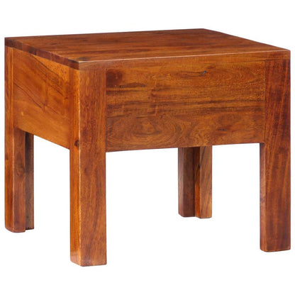 vidaXL Bedside Cabinet 40x40x36 cm Solid Wood Acacia