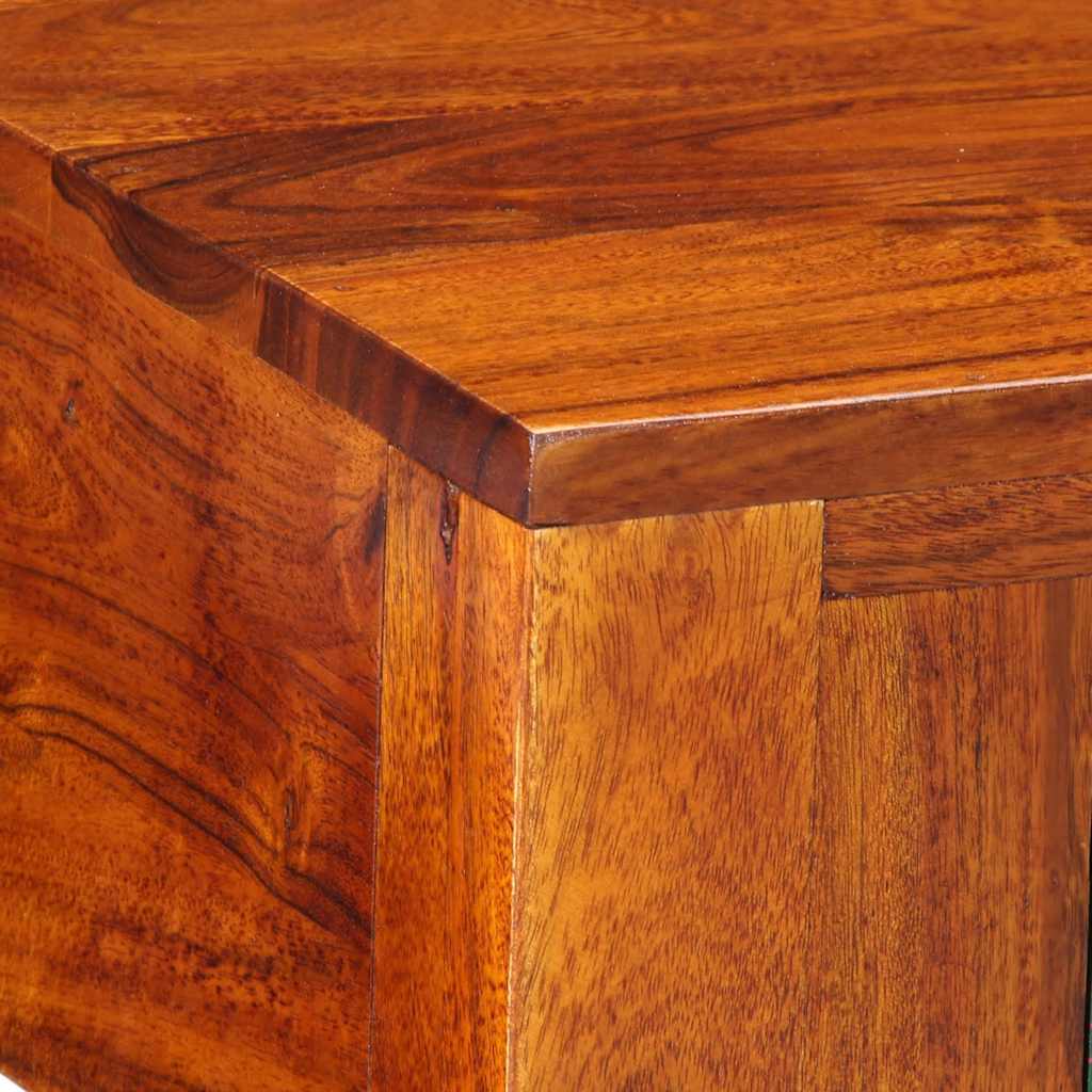 vidaXL Bedside Cabinet 2 pcs 40x40x36 cm Solid Wood Acacia