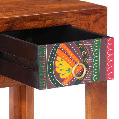 vidaXL Bedside Cabinet 2 pcs 40x40x36 cm Solid Wood Acacia