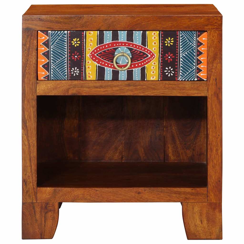 vidaXL Bedside Cabinet 40x35x45 cm Solid Wood Acacia