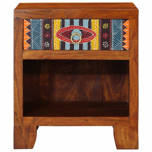 vidaXL Bedside Cabinet 40x35x45 cm Solid Wood Acacia