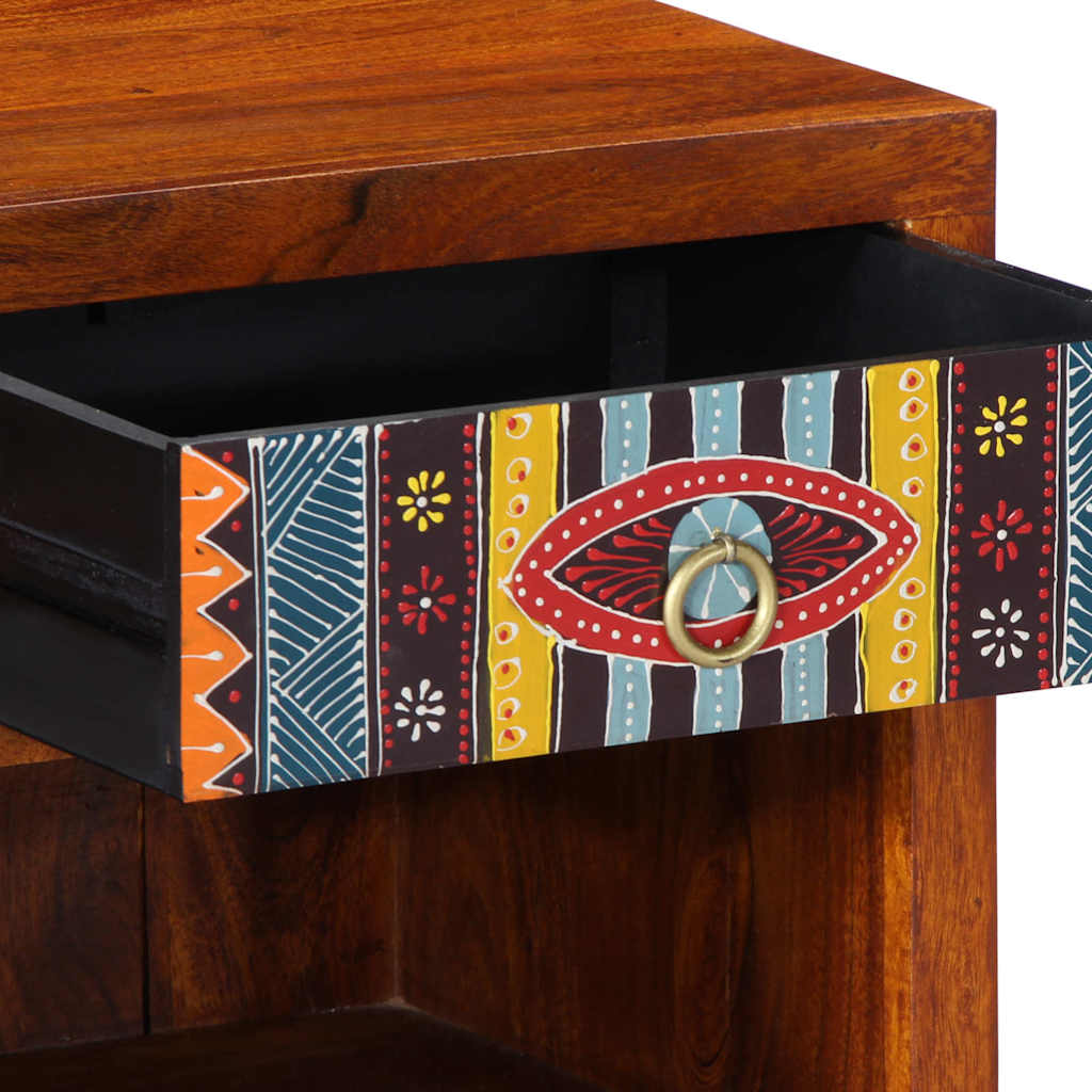 vidaXL Bedside Cabinet 40x35x45 cm Solid Wood Acacia