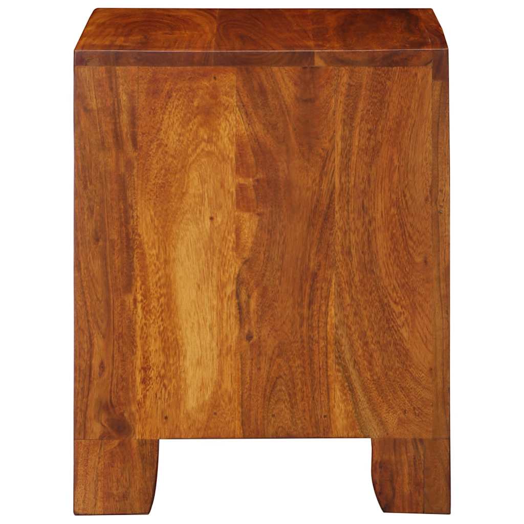 vidaXL Bedside Cabinet 2 pcs 40x35x45 cm Solid Wood Acacia