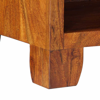 vidaXL Bedside Cabinet 2 pcs 40x35x45 cm Solid Wood Acacia