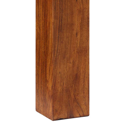 vidaXL Console Table 80x35x75 cm Solid Wood Acacia