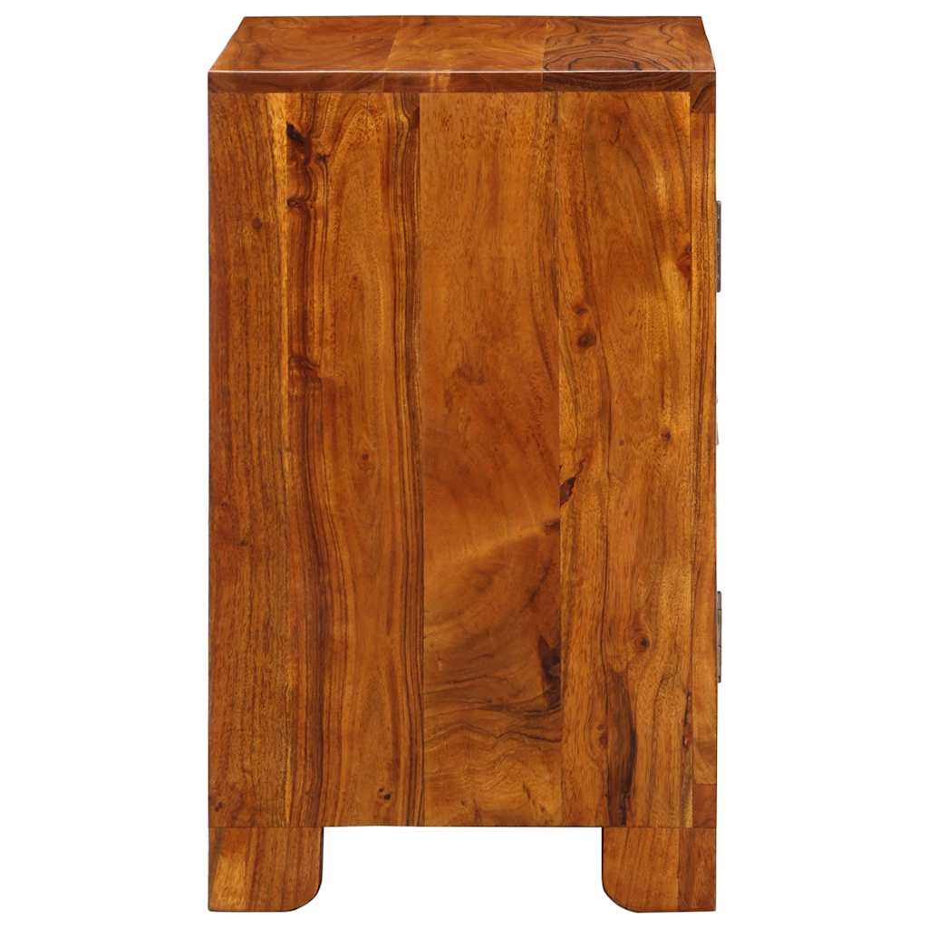 vidaXL Sideboard Multicolour 50x35x60 Solid Wood Acacia