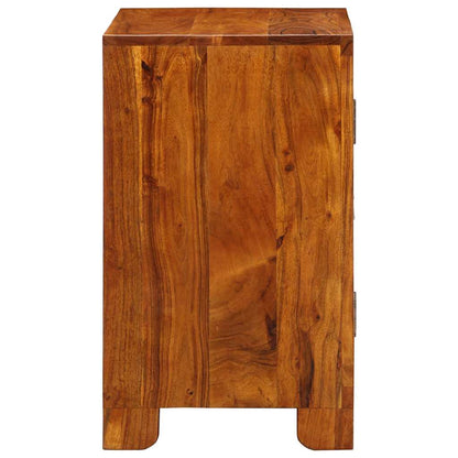 vidaXL Sideboard Multicolour 50x35x60 Solid Wood Acacia